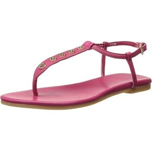 NEW!! COLE HAAN ELECTRA EFFIE LEATHER T-Strap Sandal size 7.5